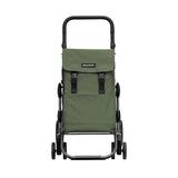 Go Plus indkøbsvogn med termorum - Oliven - Seniorshop