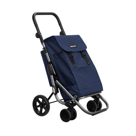 Go Plus indkøbsvogn med termorum - Blå - Seniorshop