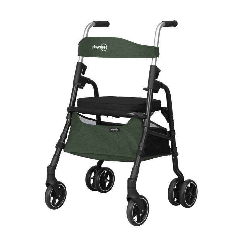 W05 rollator / shoppingvagn - Grön