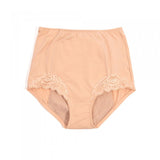 Inkontinenstrosa med spets, Beige