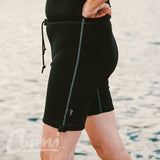 Sorte inkontinens badebukser - Unisex - Seniorshop