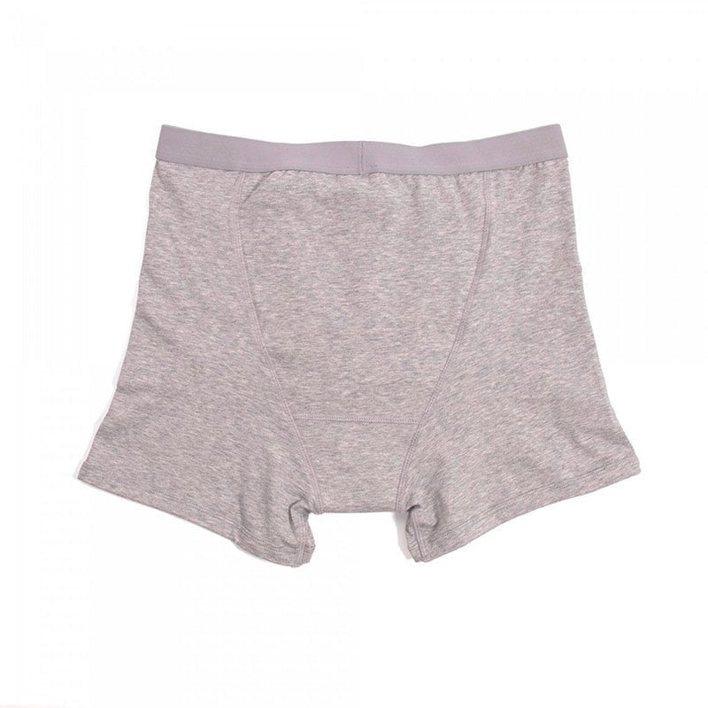 Boxershorts för inkontinens, Grå