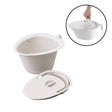 Bækken til toiletstol - uden låg - Seniorshop