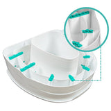 Ezy - Fit toiletforhøjer med låg, 5 - 10 cm - Seniorshop