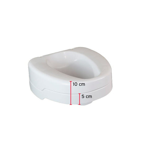 Ezy - Fit toiletforhøjer uden låg, 5 - 10 cm - Seniorshop