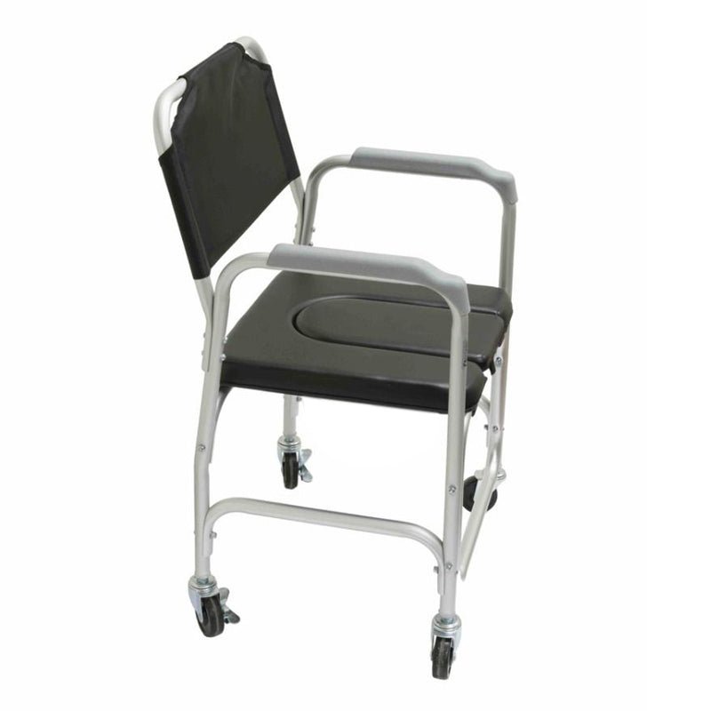 Toalett- och duschstol med hjul