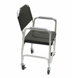 Badestol / Toiletstol med hjul - Seniorshop