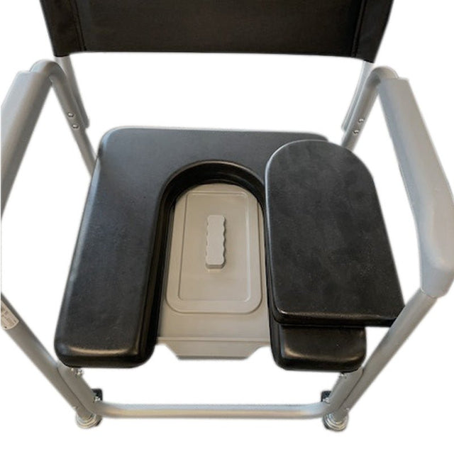 Badestol / Toiletstol med hjul - Seniorshop