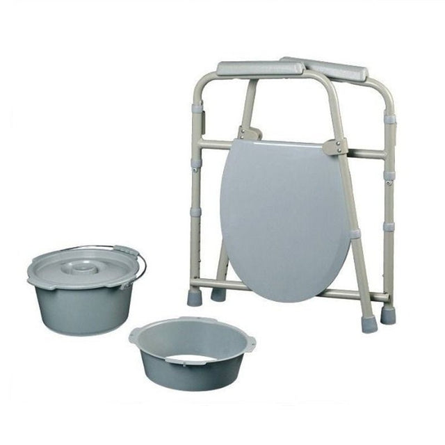 Toiletstol - Sammenklappelig - Seniorshop