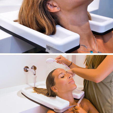 Hårvaskebakke i kraftigt plast - Seniorshop