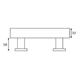 Støttegreb i rustfri stål - Seniorshop