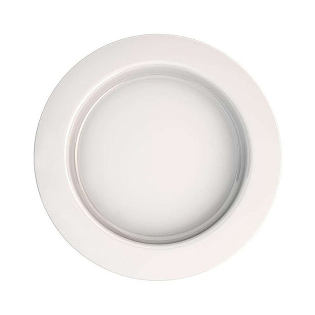 Tallrik med lutande botten