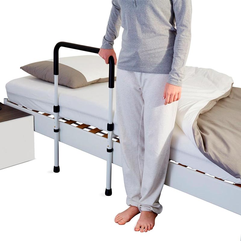 Sänghäst med golvstöd - Vit