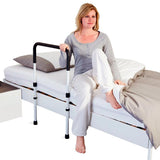 Sänghäst med golvstöd - Vit