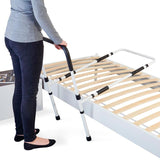 Sänghäst med golvstöd - Vit