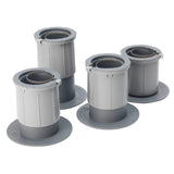 Justerbar stoleforhøjer - 4 stk. - Seniorshop