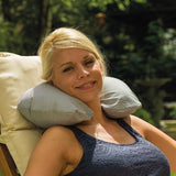 Oppustelig nakkepude med betræk - Seniorshop