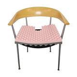 Trykaflastende siddepude med halebensudskæring - Seniorshop