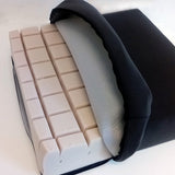 Velourbetræk til siddepude - 40x40x8 cm