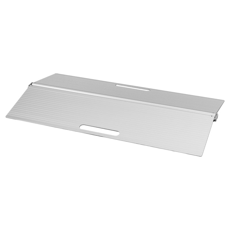 Vikbar tröskelramp i aluminium