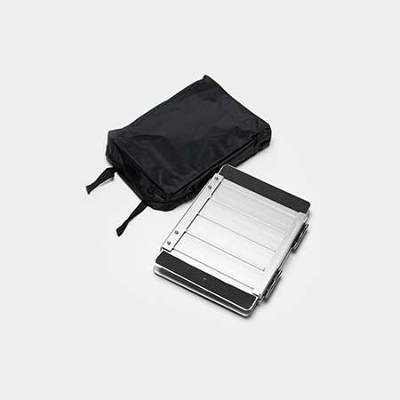 Vikbar ramp med fodral