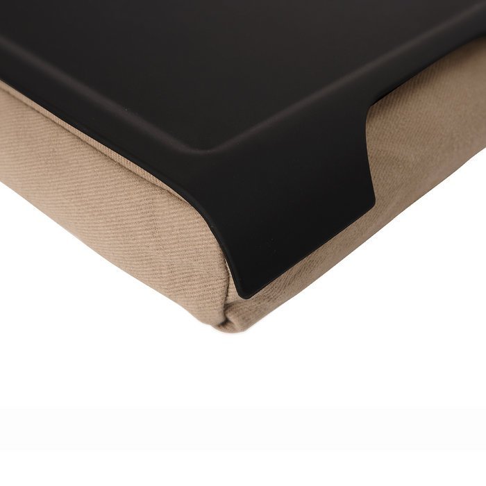 Bricka med kudde 43x23 cm - Sand