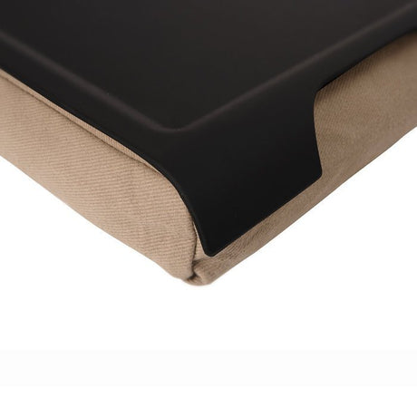 Bricka med kudde 43x23 cm - Sand
