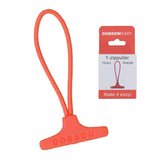T-zip hjälpmedel för dragkedja, Orange, 10 st
