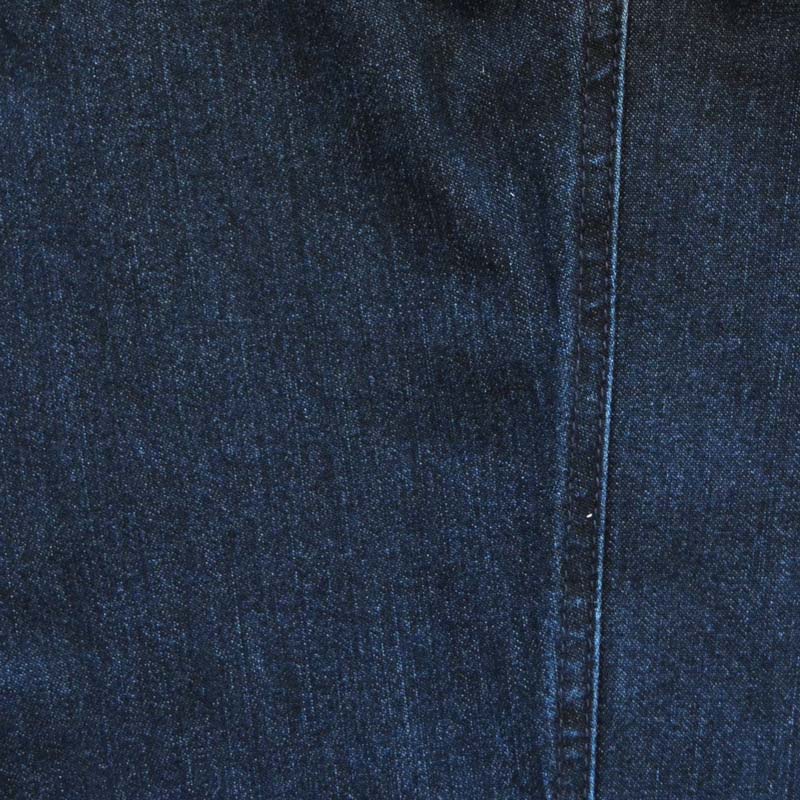 Jeans med resår i midjan, Blå