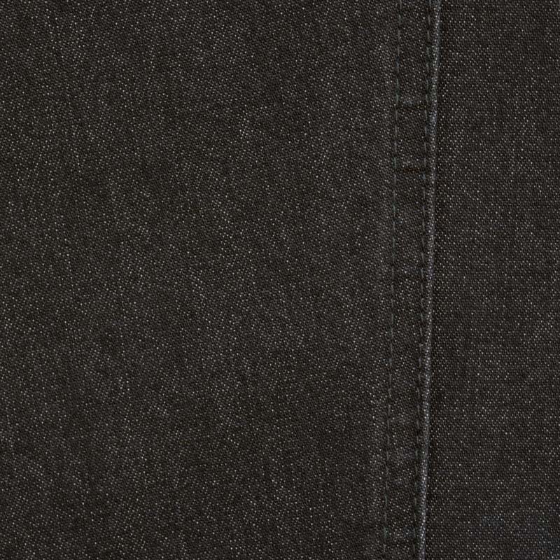 Jeans med resår i midjan, Koksgrå/svart