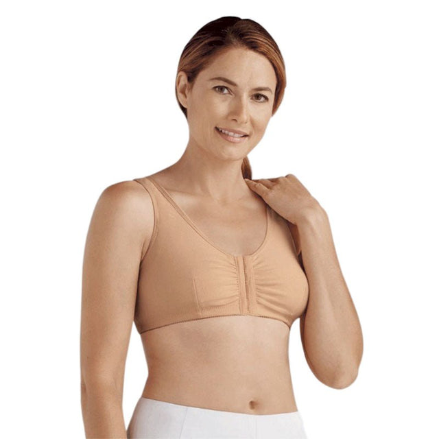 Beige BH med framknäppning - Frances