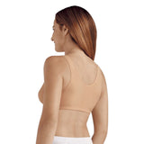 Beige BH med frontlukning - Frances - Seniorshop