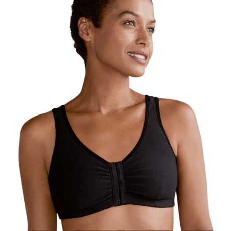 Sort BH med frontlukning - Frances - Seniorshop