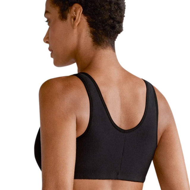 Sort BH med frontlukning - Frances - Seniorshop