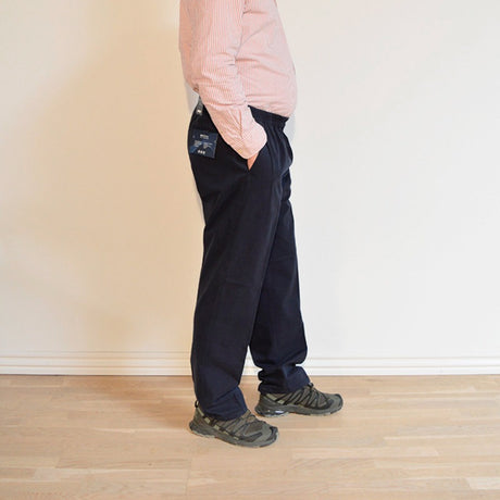 Bukser med elastik, Navyblå