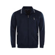 Cardigan med lynlås - Marineblå - Seniorshop