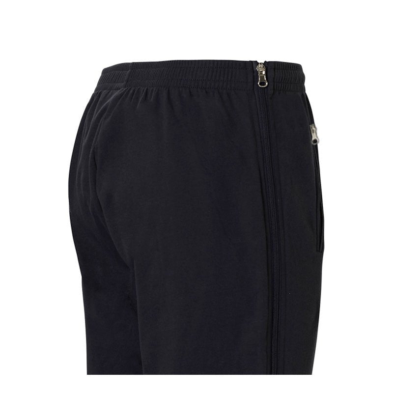 Joggingbyxor med dragkedja - Svart