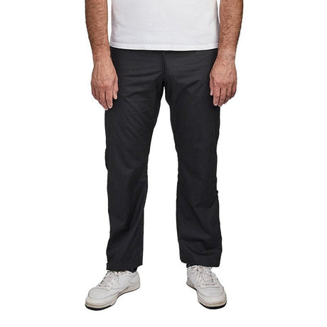 Bukser med lynlås i siden - Sort - Seniorshop