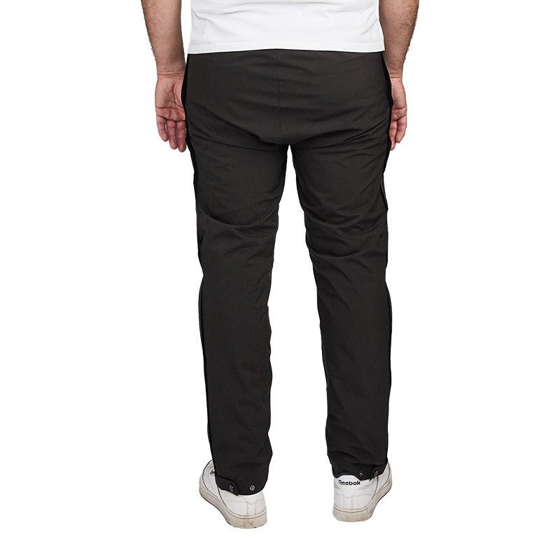 Vandtætte bukser med lynlås - Sort - Seniorshop