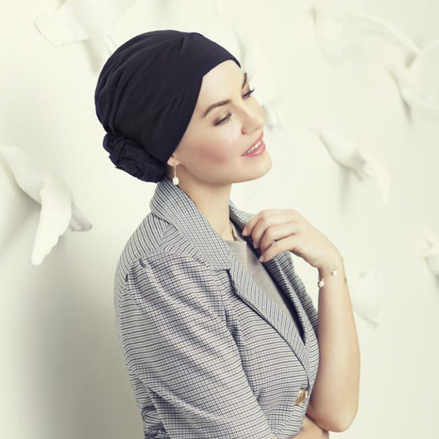 Zuri turban i blød bomuld
