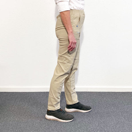 Dambyxor med elastikkant - Beige