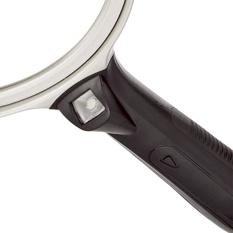 Förstoringsglas med ljus - 2x/6x förstoring