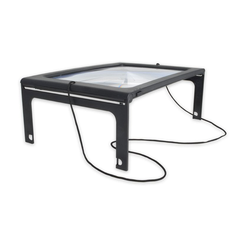 Bordslupp med ben och belysning