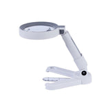 2 - i - 1 læselup med LED - 4x forstørrelse - Seniorshop