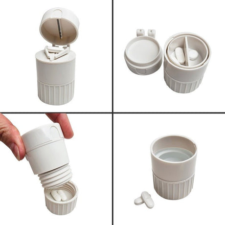 4 i én pilledeler og - knuser - Seniorshop