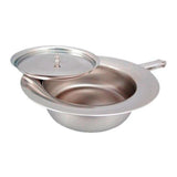 Bækken i stål med låg - Seniorshop