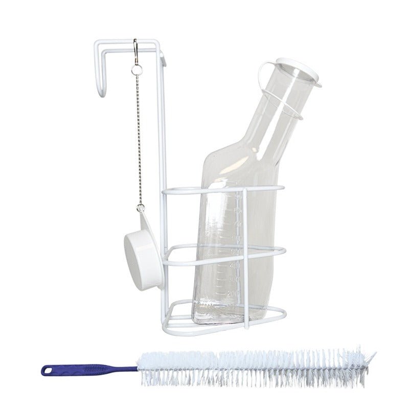 Urinflaska med tillbehör för män