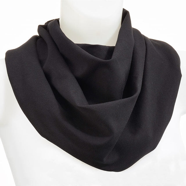 Honni scarf, Haklapp, Svart