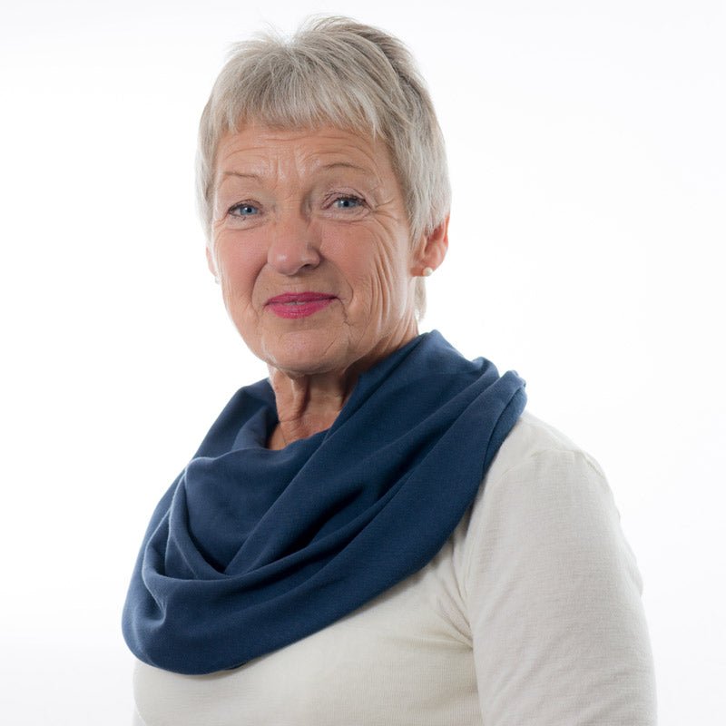 Honni scarf / Haklapp - Olivgrön