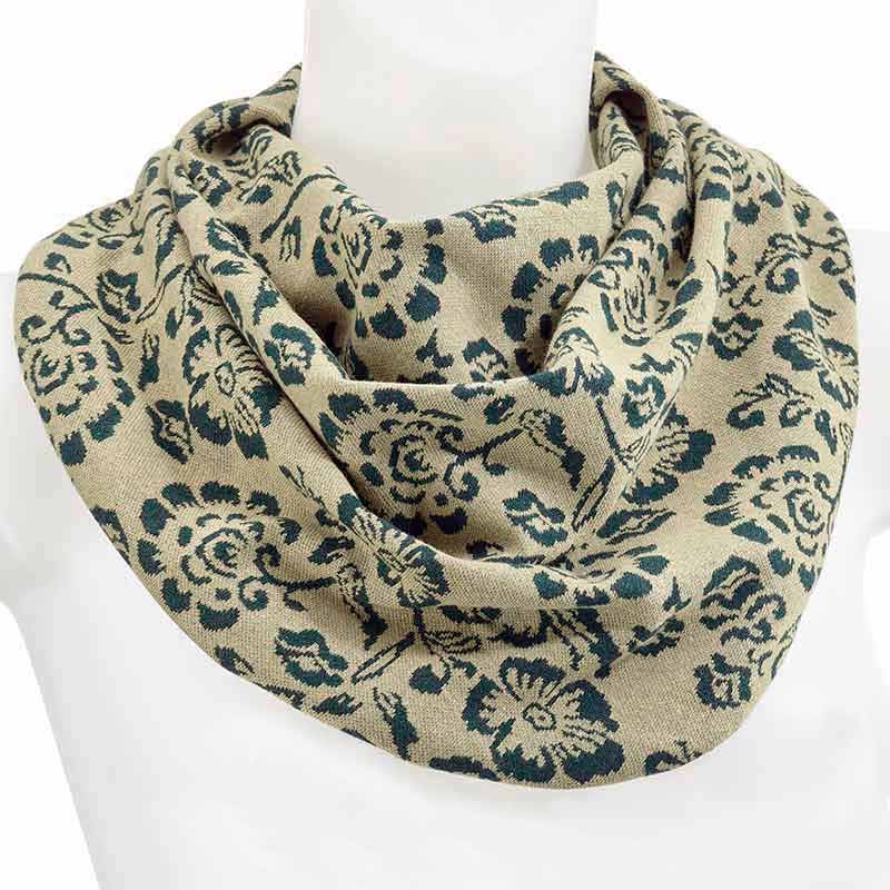 Honni scarf / Haklapp - Olivgrön